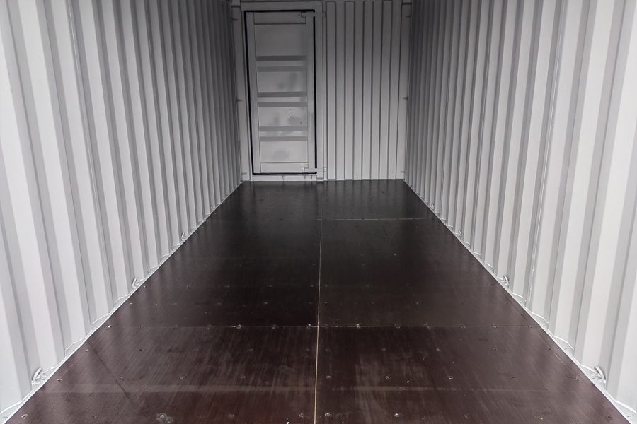 NOVO CONTENTOR DE TRÊS PORTAS DE 20 PÉS