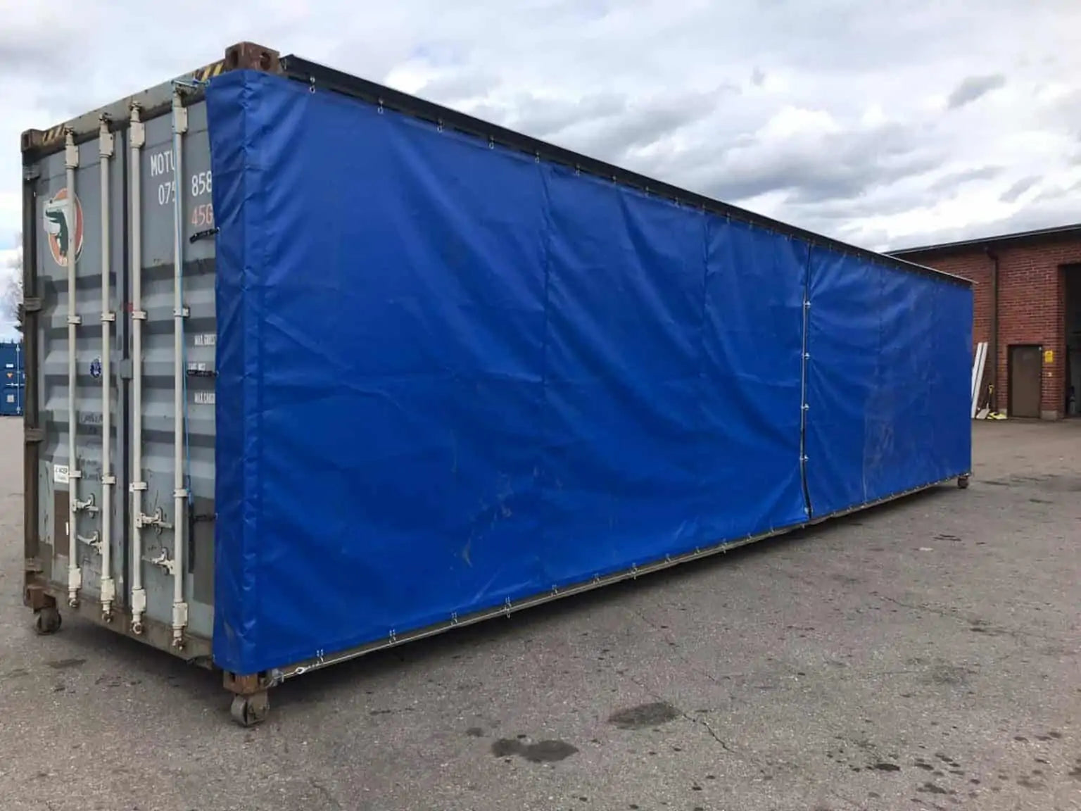 contentor de lona de 40 pés