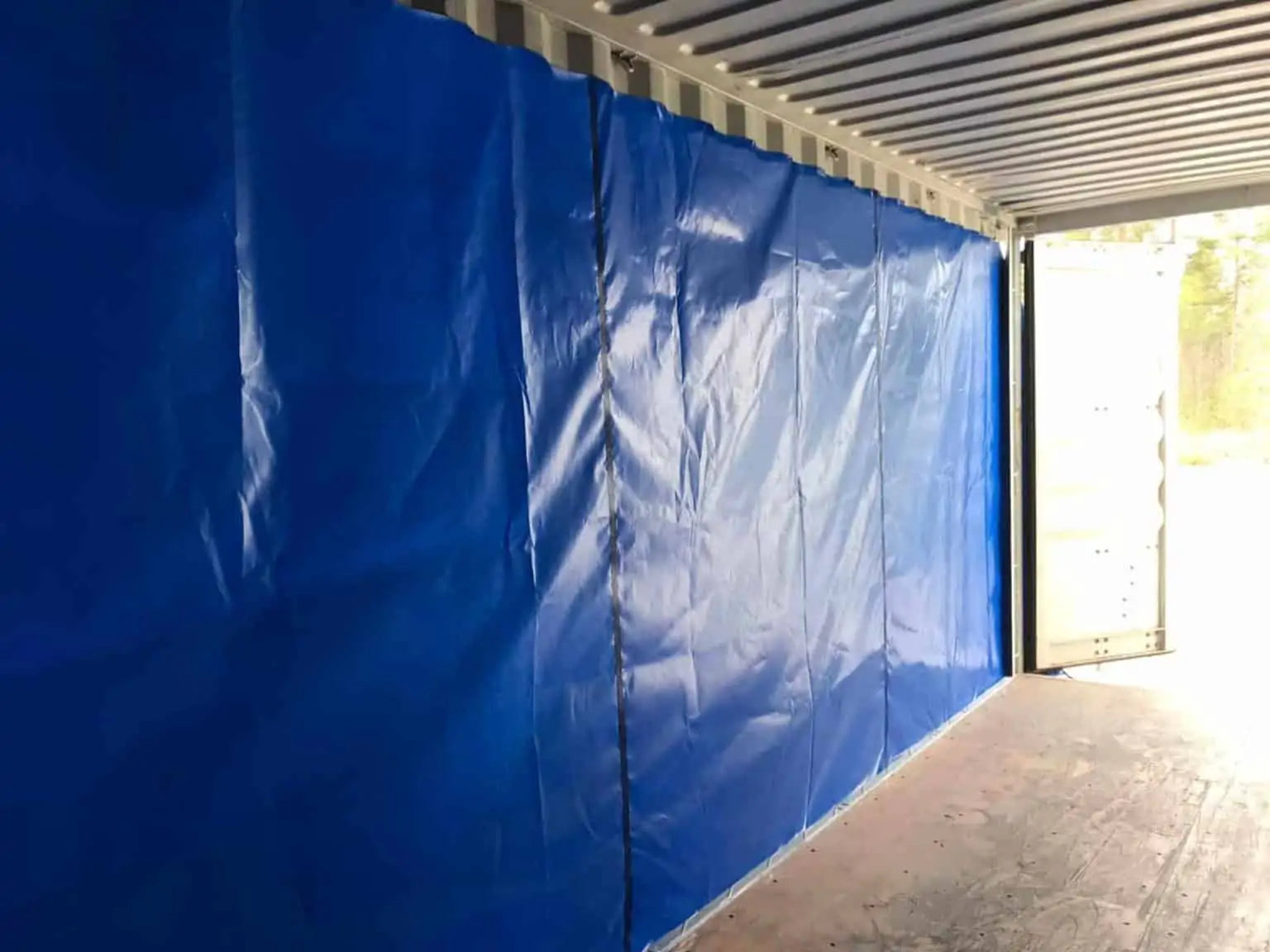 contentor de lona de 40 pés