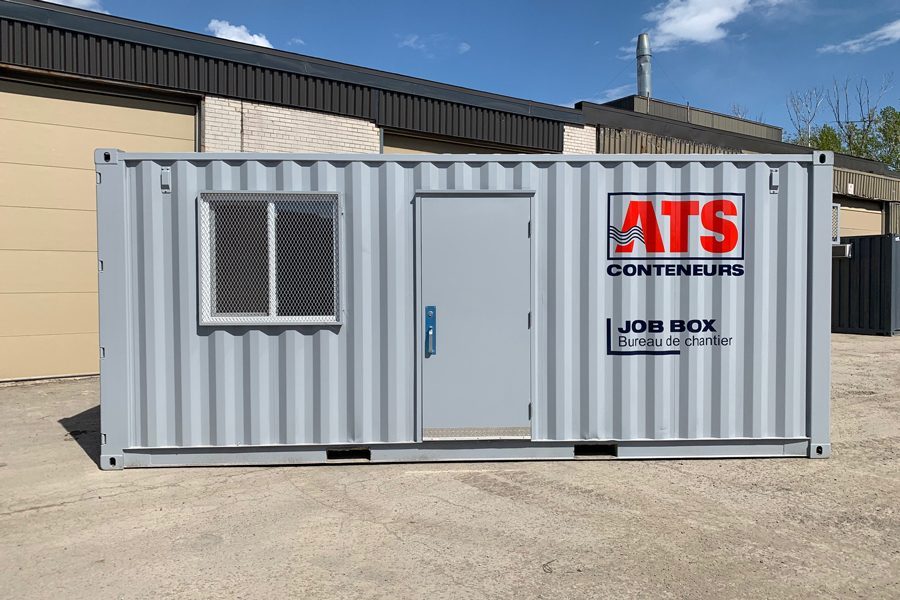 CONTENTOR DE ESCRITÓRIO MÓVEL DE 20 PÉS