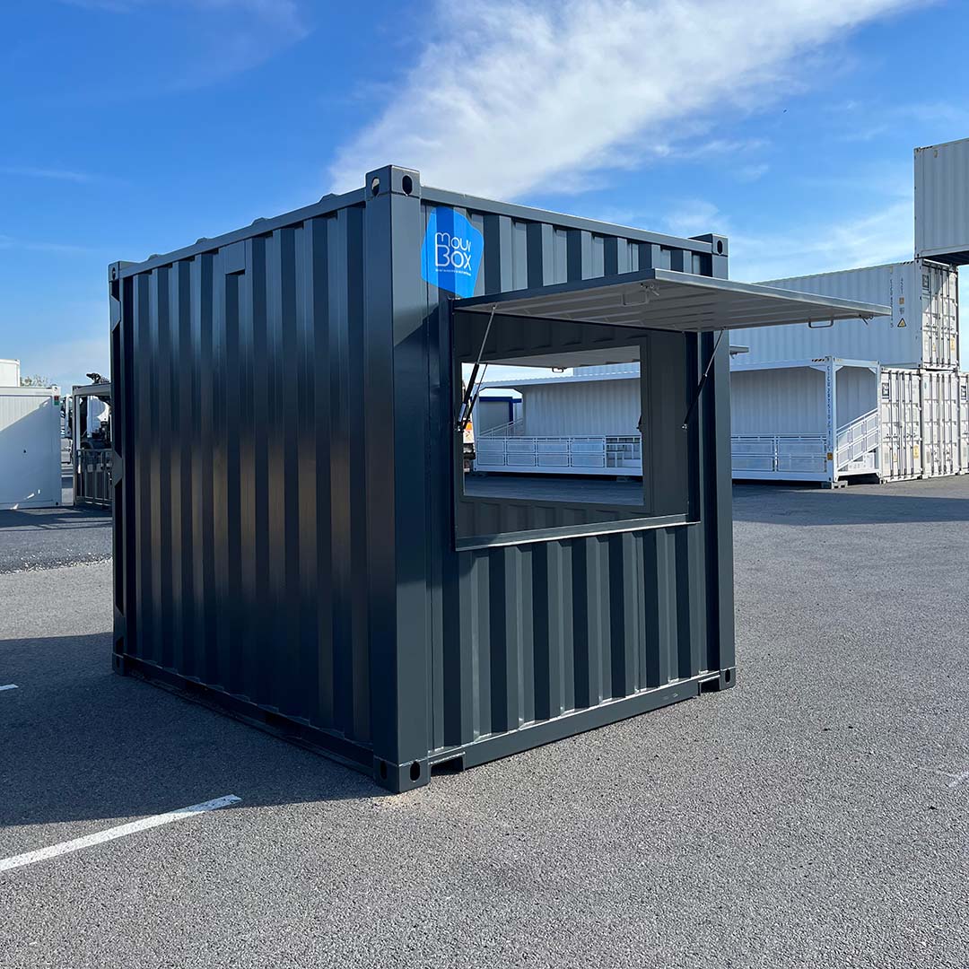 Contentor de transporte HC de 10 pés