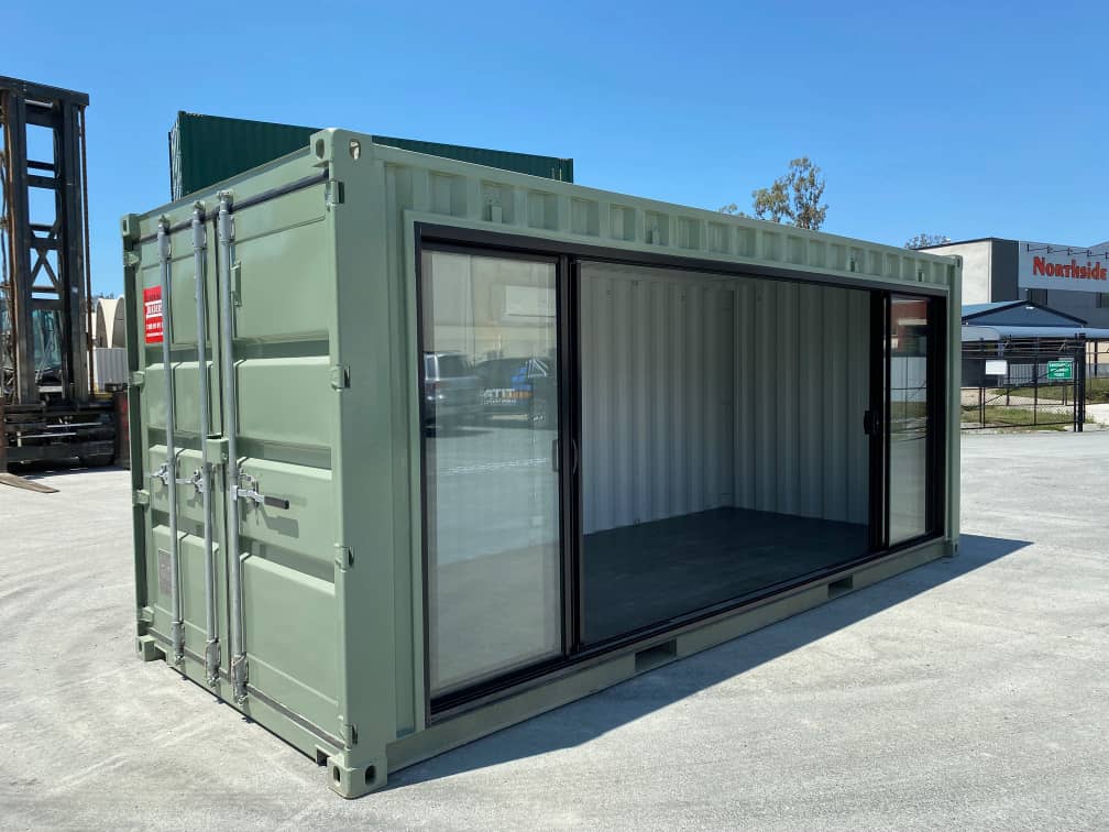 Novo contentor de escritório de 20 pés