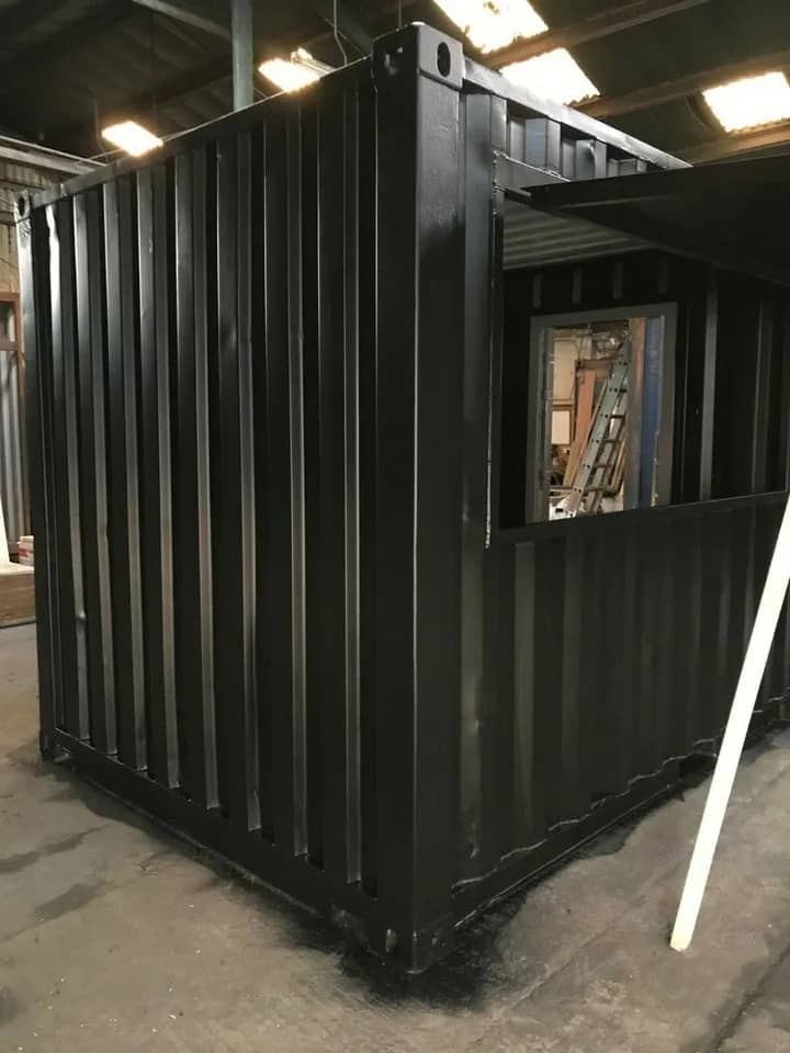 Contentor marítimo de 3m x 2,4m para alimentos/hambúrgueres/cafés - Birmingham