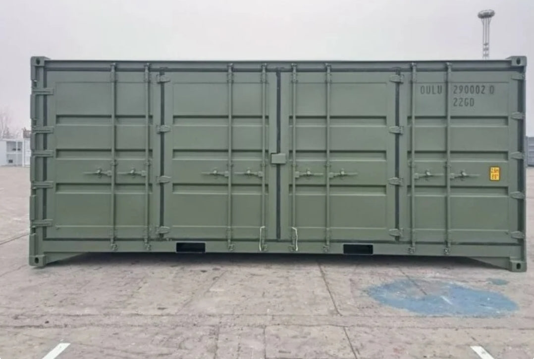 Contentor com 20 acessos laterais completos