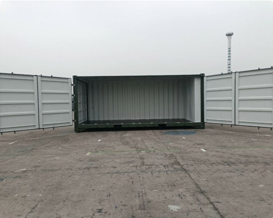 Contentor com 20 acessos laterais completos