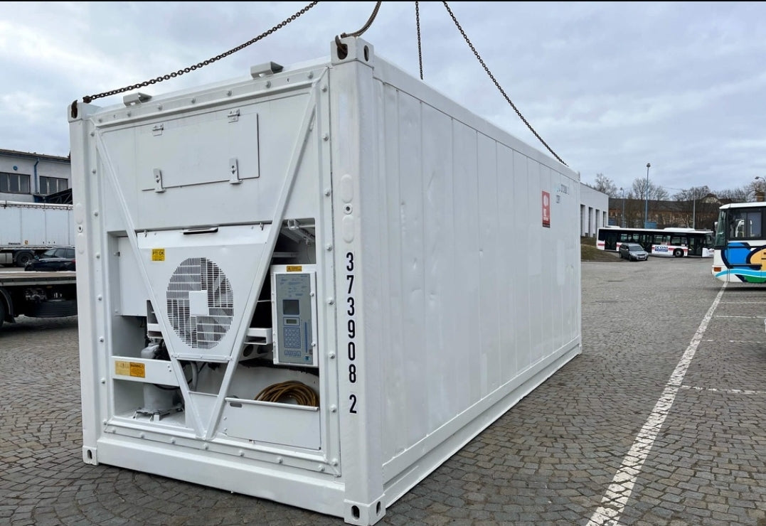 Contentor refrigerado congelado de 20 pés (7,6 m)