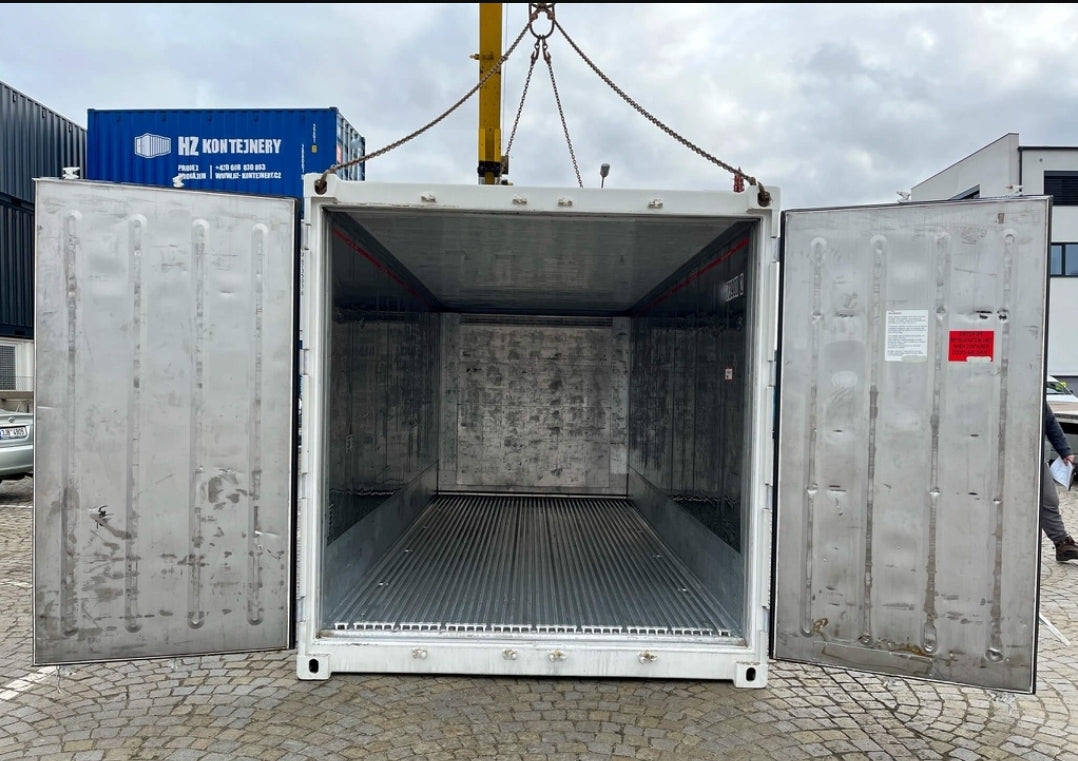 Contentor refrigerado congelado de 20 pés (7,6 m)