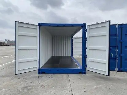 Contentor HC de 20 pés com porta lateral