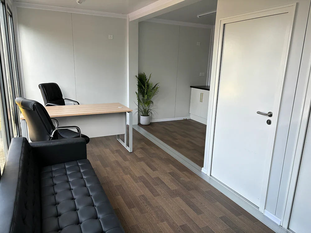 Mesa portátil com dois compartimentos