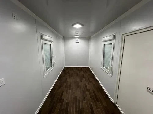 Contentor de escritório padrão com porta central