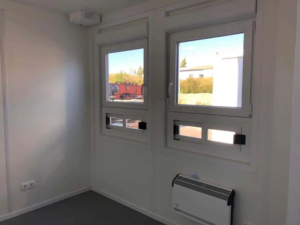 Contentor de venda de bilhetes