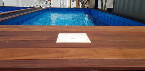 PRIVILÉGIO DE UTILIZAÇÃO DA PISCINA PARA CONTENTORES DE 20 PÉS
