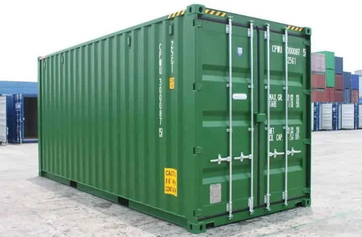 CONTENTOR DE TRANSPORTE HIGH CUB DE 20 PÉS - 1ª VIAGEM