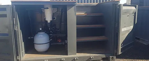 CONTENTOR PARA PISCINA DE 20 PÉS