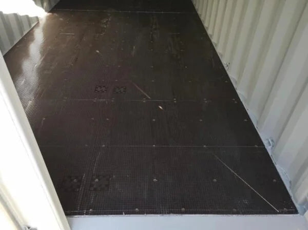 CONTENTOR DE TRANSPORTE DE 20 PÉS, BRANCO - NOVO