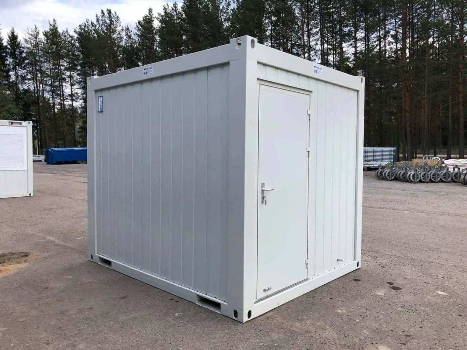 Contentor de venda de bilhetes