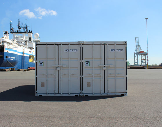 2 contentores ZAAGLOODS de 20 pés de altura