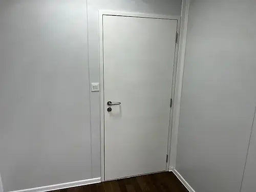 Contentor de escritório padrão com 3 janelas