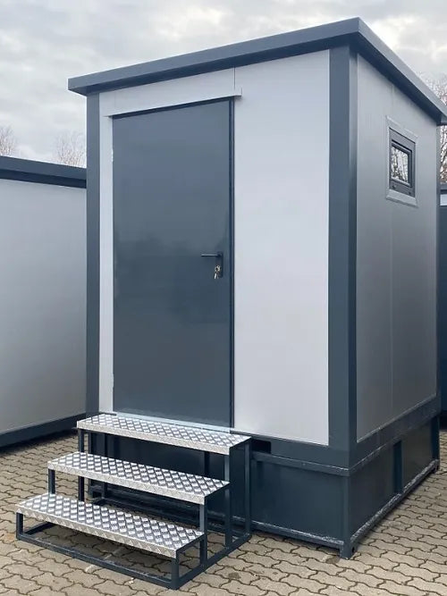 Cabine sanitária com compartimento duplo