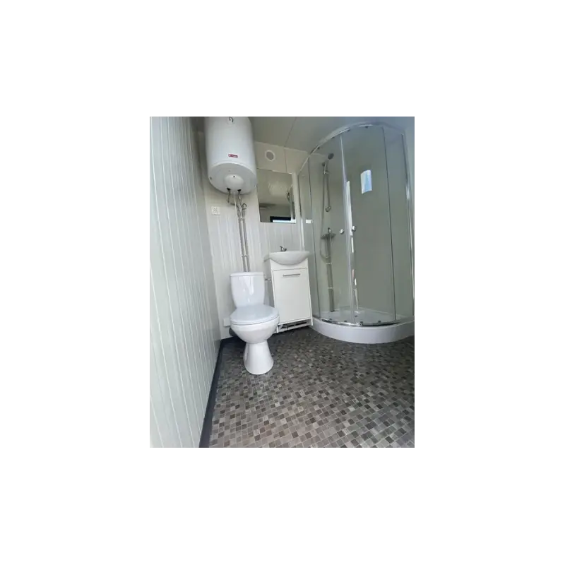 CONTENTOR DE ESCRITÓRIO DE 30 PÉS COM CASA DE BANHO COMPLETA/NOVA