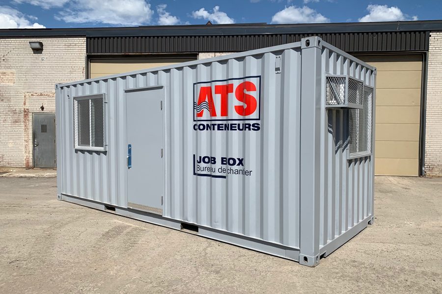 CONTENTOR DE ESCRITÓRIO MÓVEL DE 20 PÉS