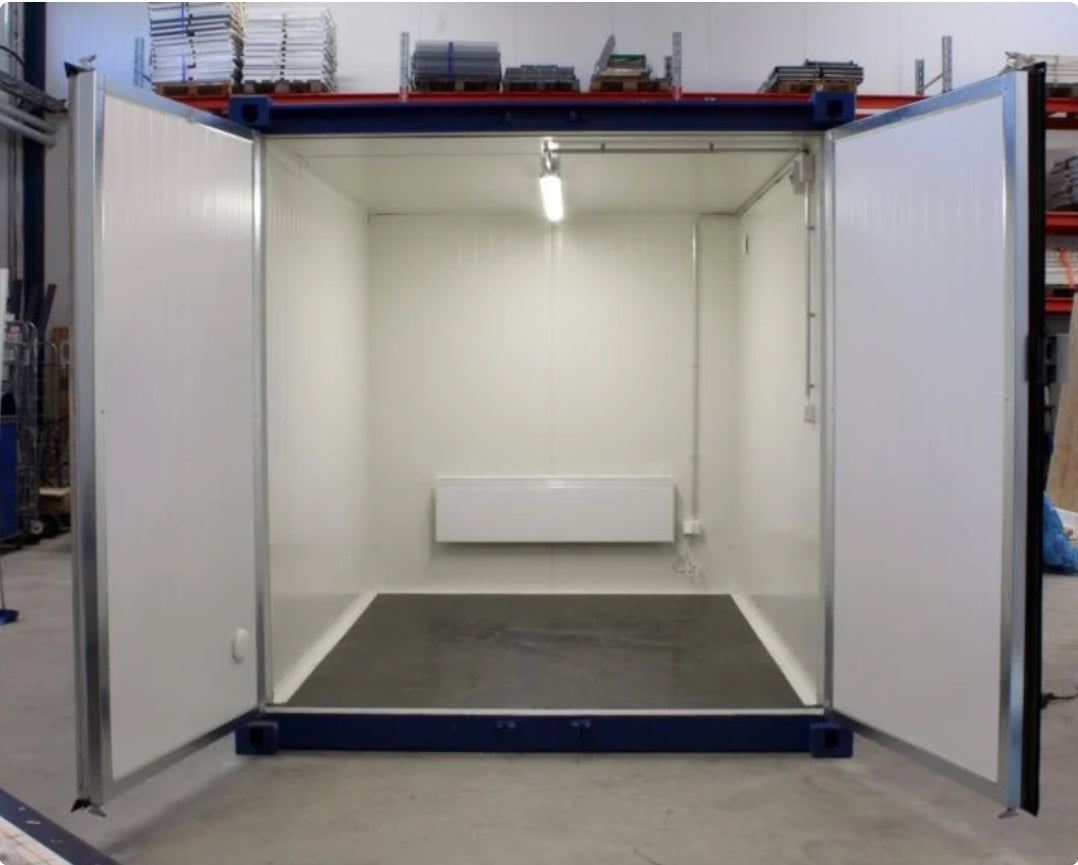 contentor isolado de 10 pés