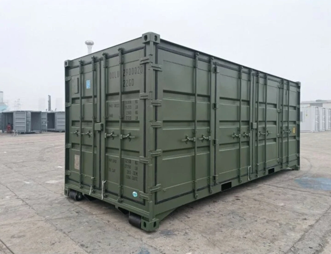 Contentor com 20 acessos laterais completos