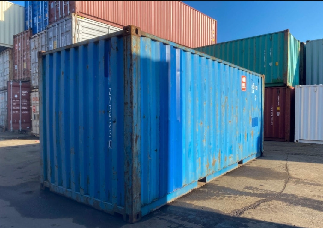 CONTENTOR DE TRANSPORTE USADO DE 20 PÉS