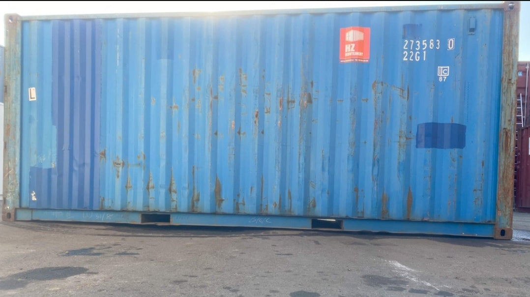 CONTENTOR DE TRANSPORTE USADO DE 20 PÉS