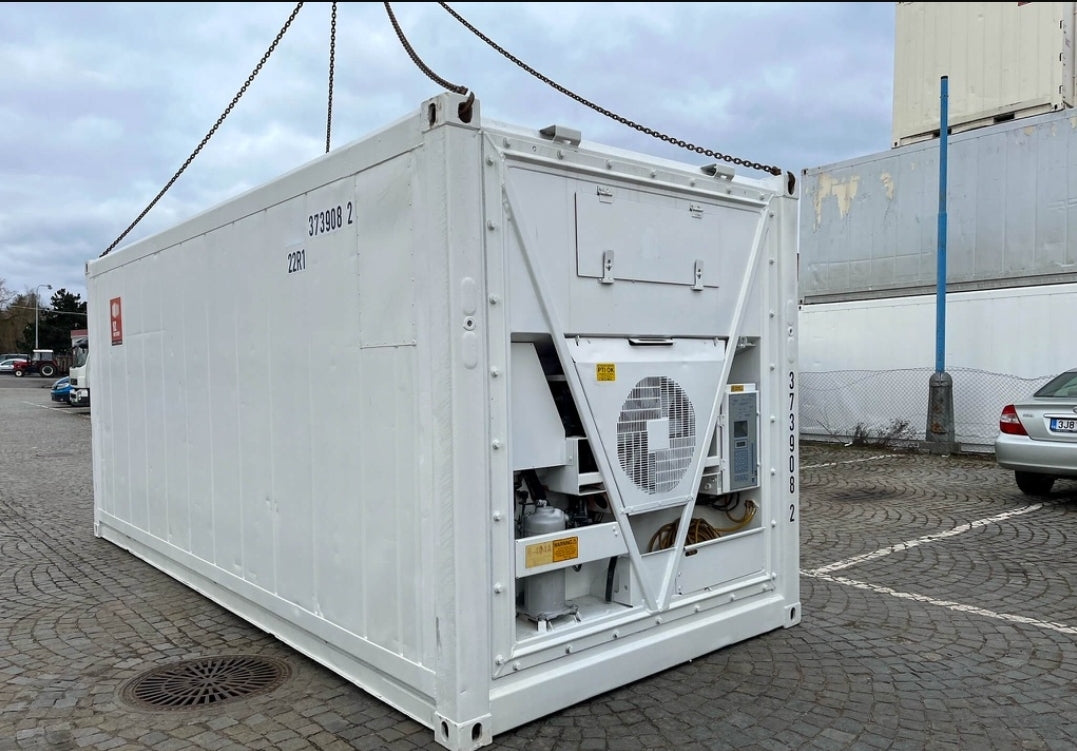 Contentor refrigerado congelado de 20 pés (7,6 m)