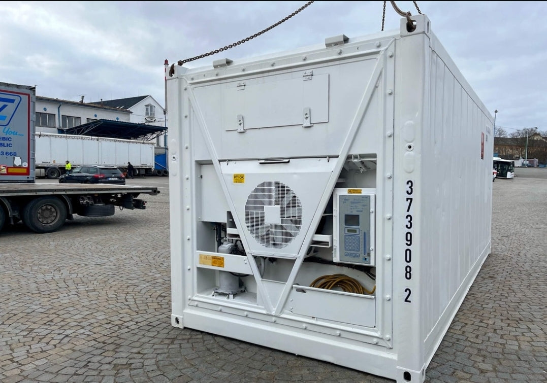 Contentor refrigerado congelado de 20 pés (7,6 m)