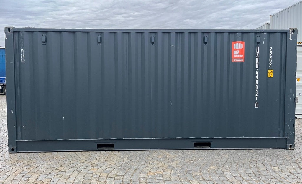 Contentor aberto lateralmente RAL 20 de 7016 pés