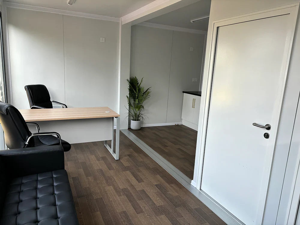 Mesa portátil com dois compartimentos